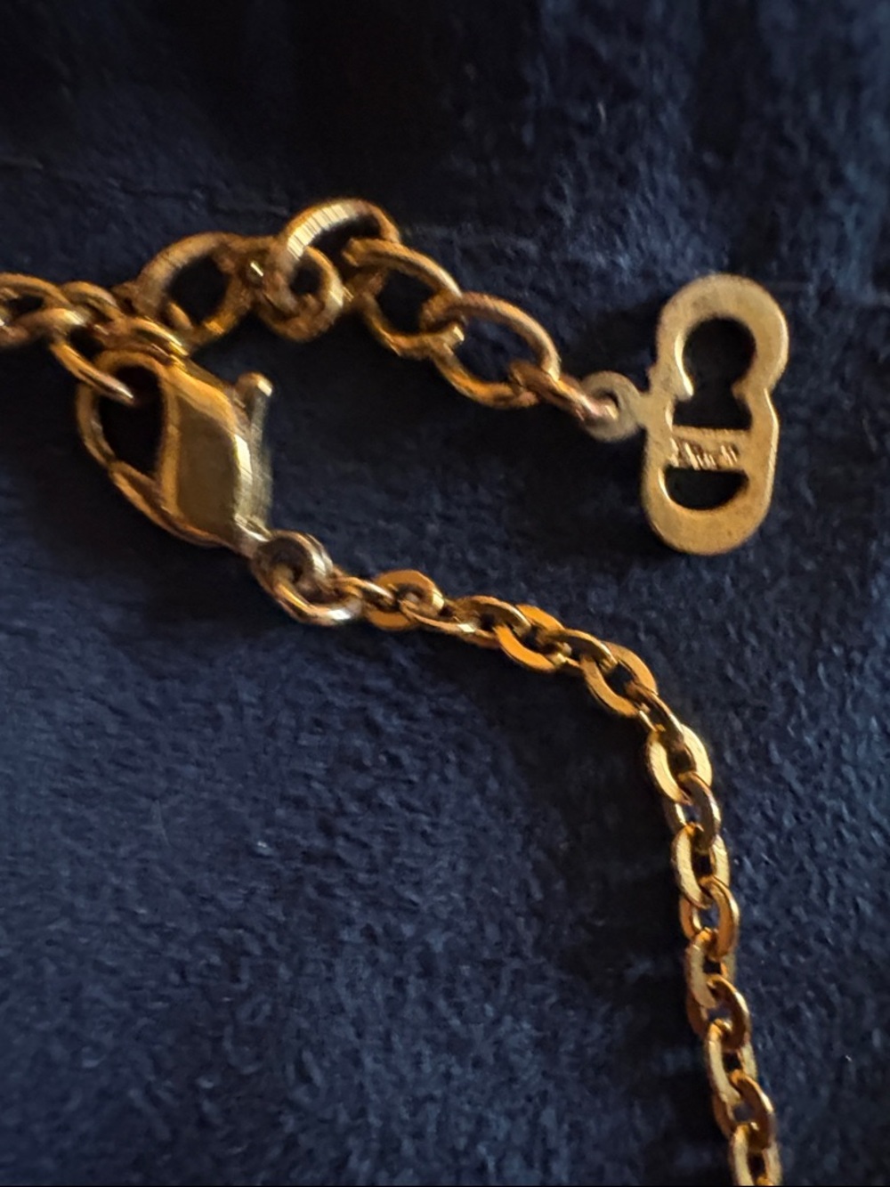 Christian Dior Gold Plated Charm Bracelet - Picture 3 of 8
